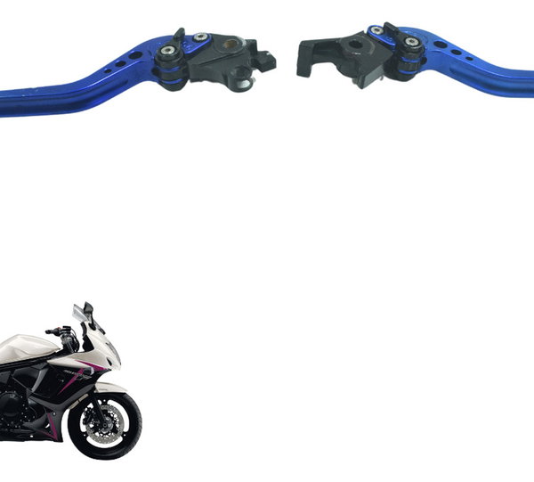 Par Manete Esportivo C/ Avaria Suzuki Gsx 650f 09-12 Orig