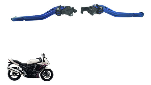 Par Manete Esportivo C/ Avaria Suzuki Gsx 650f 09-12 Orig