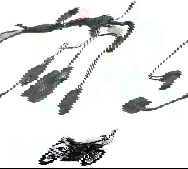 Chicote Farol C/ Avaria Suzuki Gsx 650f 09-12 Original Ambos Lados