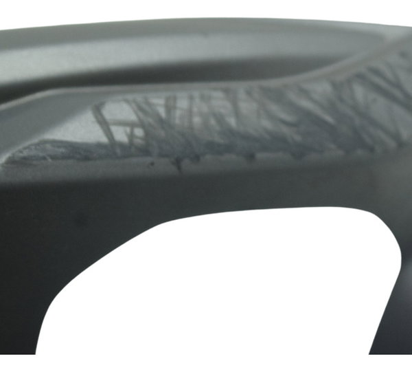 Carenagem Guidão C/ Detalhes Yamaha Neo 125 17-22 Original Cinza-escuro