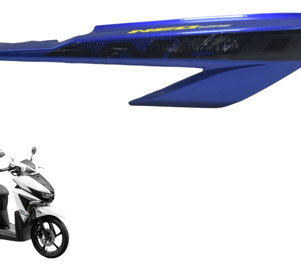 Carenagem Rabeta Dir C/ Detalhes Yamaha Neo 125 17-22 Orig Azul