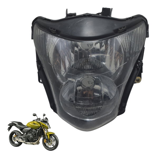 Farol C/ Avaria Honda Cb 600f Hornet 08-11 Original