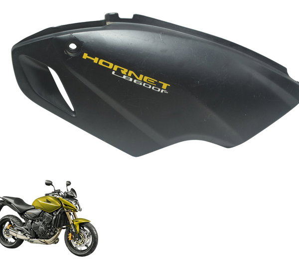 Carenagem Lateral Dir Avaria Honda Cb 600f Hornet 08-11 Orig Preto