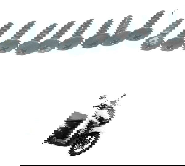 Kit Parafuso Carenagem 10 Unid Yamaha Neo 125 17-22 Original