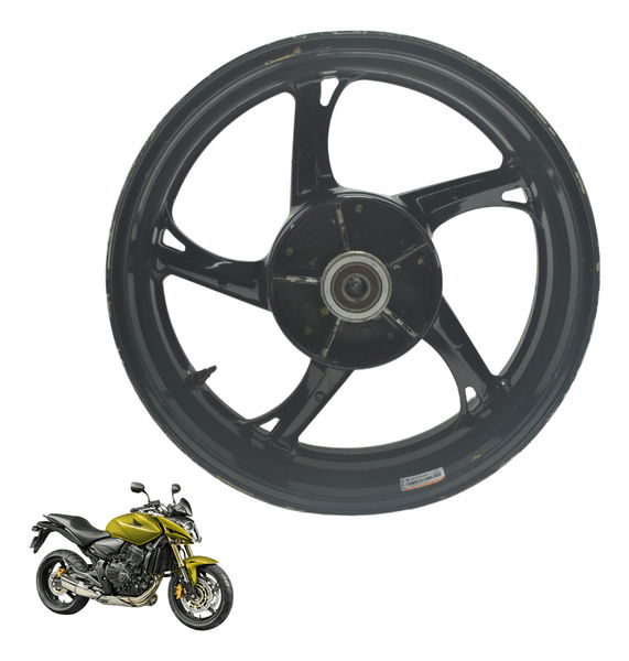 Roda Traseira C/detalhes Honda Cb 600f Hornet 08-11 Original