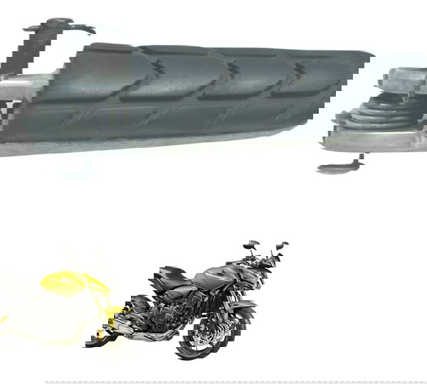 Pedaleira Dianteira Esq Deta Honda Cb 600f Hornet 08-11 Orig