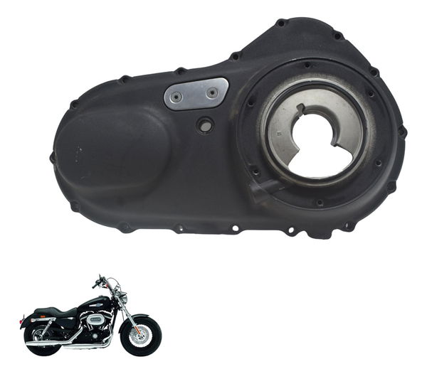 Tampa Primária Motor C/ Detalh Harley Xl 1200 Cb 14-16 Orig