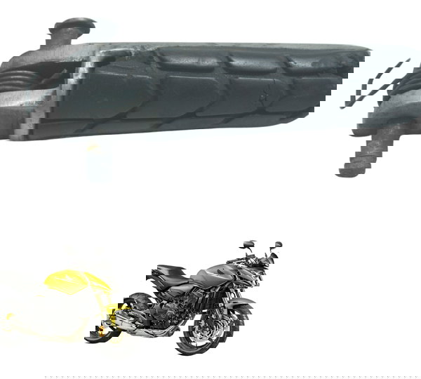 Pedaleira Dianteira Esq Deta Honda Cb 600f Hornet 08-11 Orig