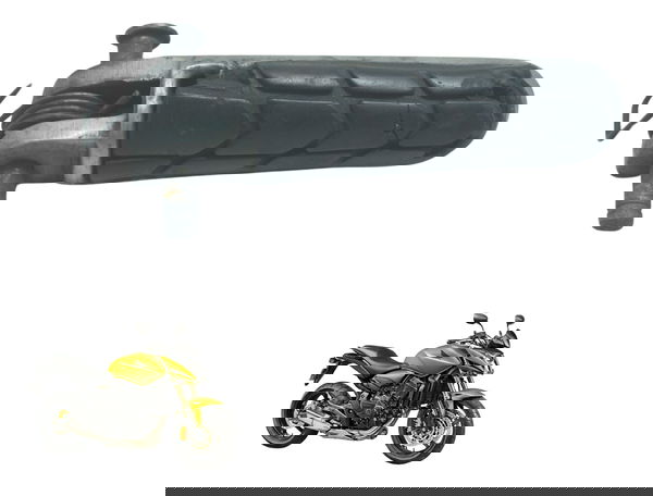 Pedaleira Dianteira Esq Deta Honda Cb 600f Hornet 08-11 Orig