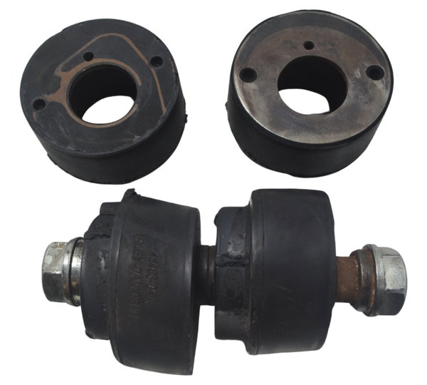 Jogo Coxim Suporte Motor C/ Det Harley Xl 1200 Cb 14-16 Orig