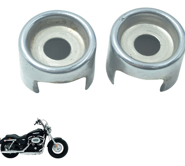 Par Acabamento Chassi Amort Harley Xl 1200 Cb 14-16 Original