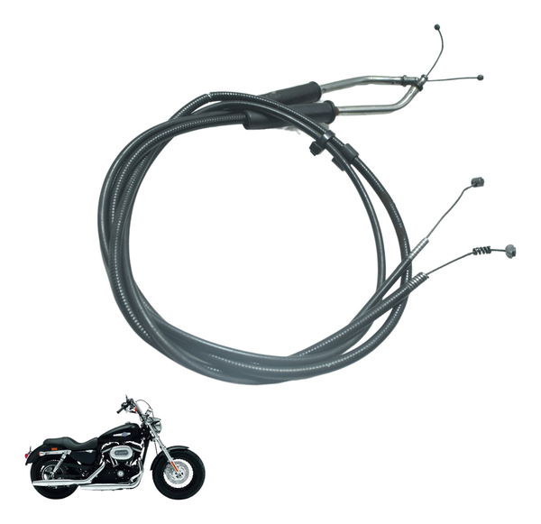 Cabo Acelerador A/b Harley Xl 1200 Cb 14-16 Original