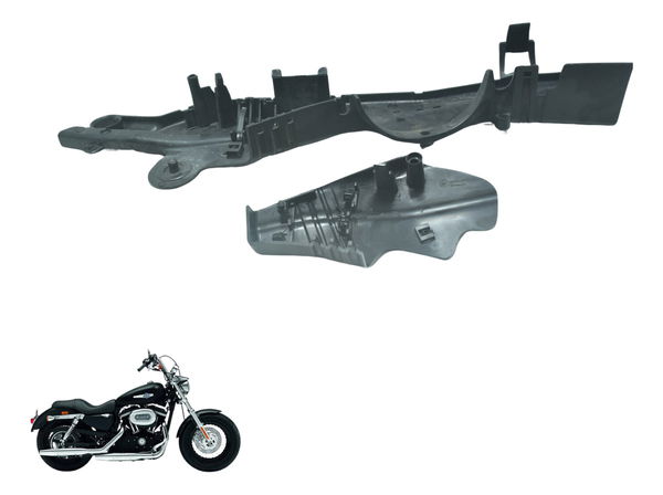 Par Capa Chicote Harley Xl 1200 Cb 14-16 Original
