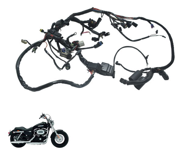 Chicote Principal Harley Xl 1200 Cb 14-16 Original