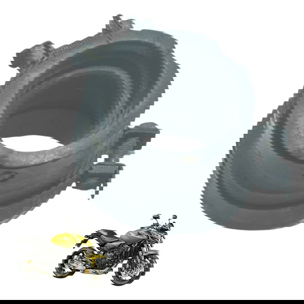Coletor Admissão C/abraçadeira Honda Cb 600f Hornet 08-11ori