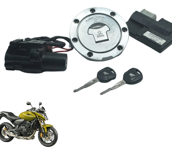 Kit Chave Ignição Honda Cb 600f Hornet 08-11 Original