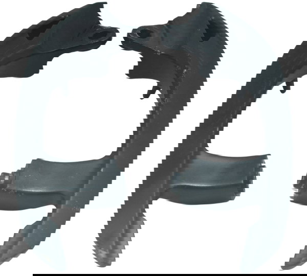 Par Alça Traseira C/detalhes Honda Cb 600f Hornet 08-11 Orig Preto