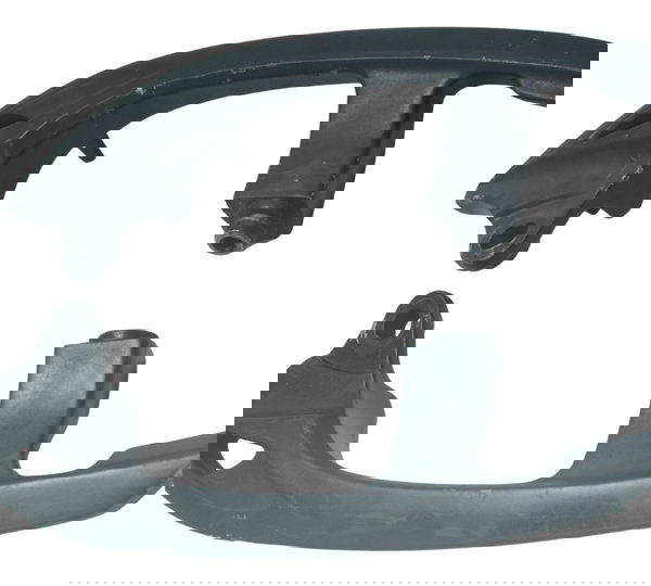 Par Alça Traseira C/detalhes Honda Cb 600f Hornet 08-11 Orig Preto