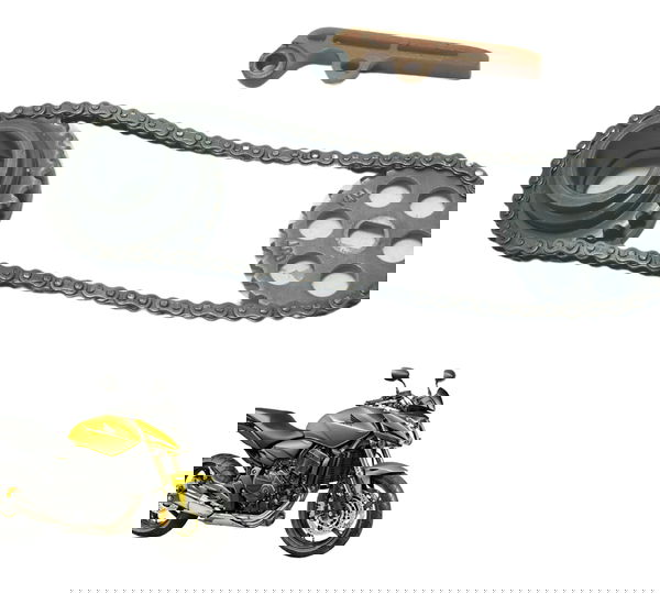Engrenagens E Corrente Bomba Óleo Hon Cb 600f Hornet08-11ori