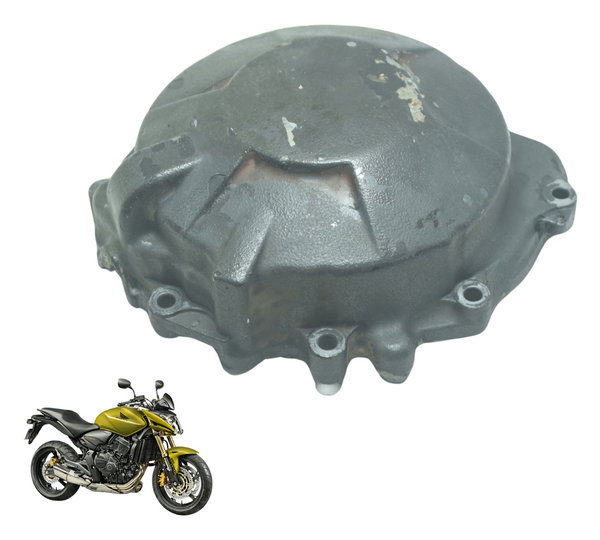 Tampa Estator C/ Detalhes Honda Cb 600f Hornet 08-11 Orig Preto