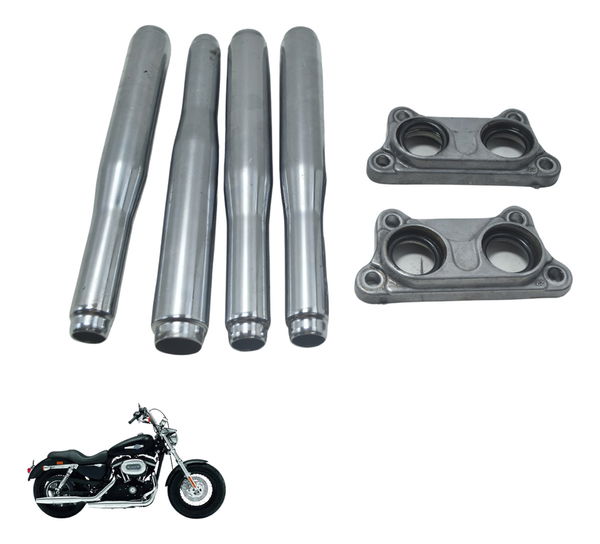 Jogo Capas Vareta Harley Xl 1200 Cb 14-16 Original