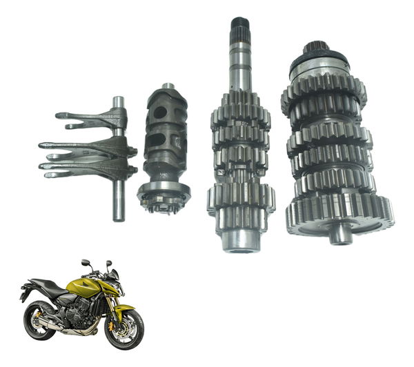 Caixa Marcha Câmbio Completa Honda Cb 600f Hornet 08-11 Orig