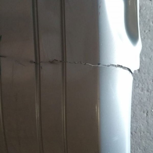 Para Choque Traseiro Renault Clio 2002 Com Avaria
