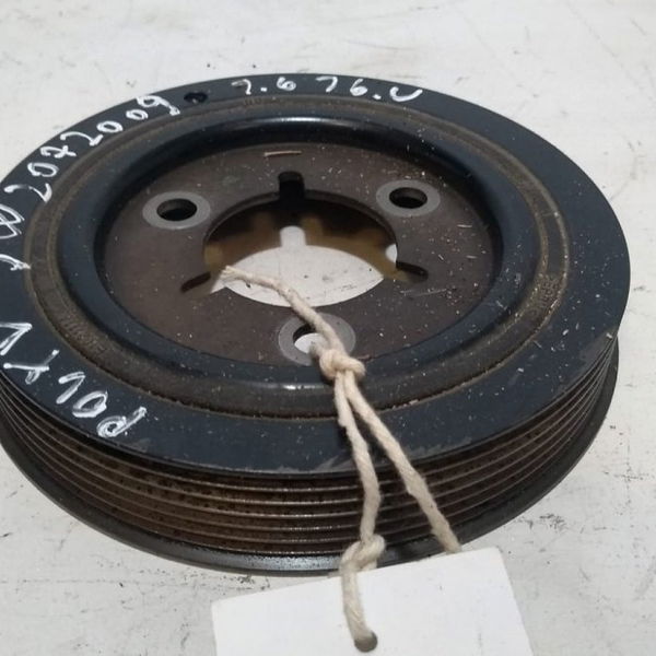 Polia Virabrequim Correia Polyv Peugeot 207 1.6 16v 2009