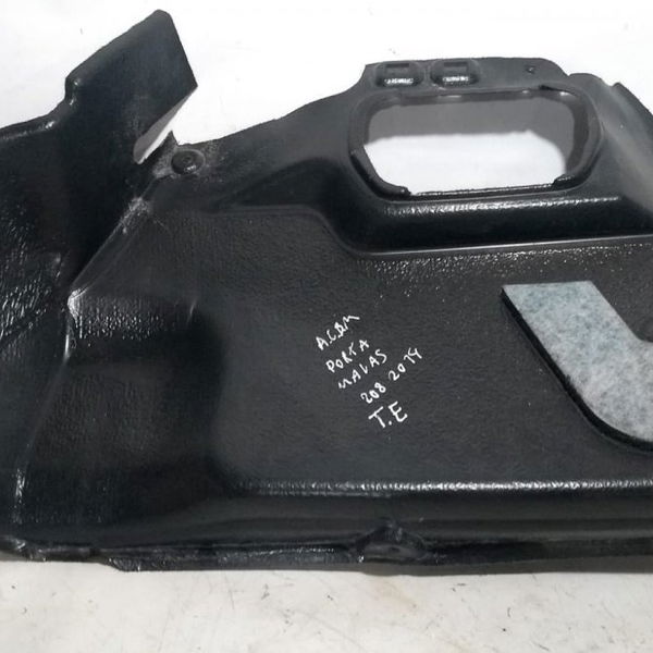 Acabamento Porta Mala Traseiro Esquerdo Peugeot 208 2014