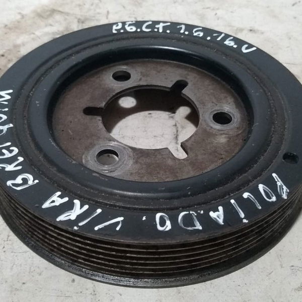 Polia Virabrequim Peugeot Citroen 1.6 16v