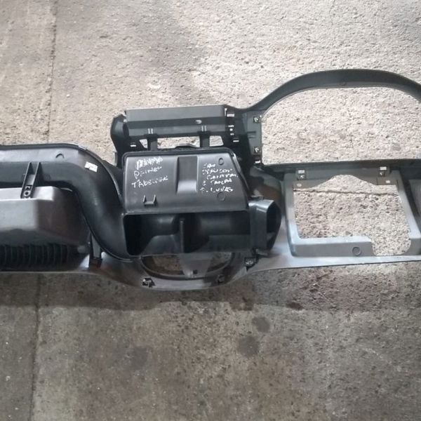 Painel Tabelier Renault Clio 2007 Cinza Claro