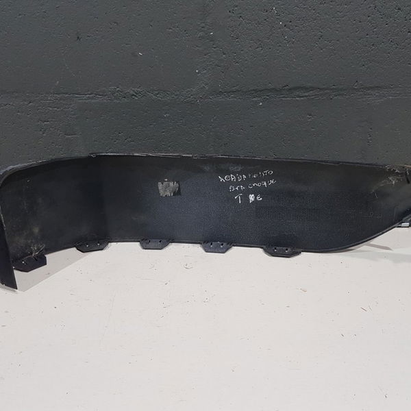 Aplique Friso Para Choque Traseiro Esquerdo Citroen C8 2004