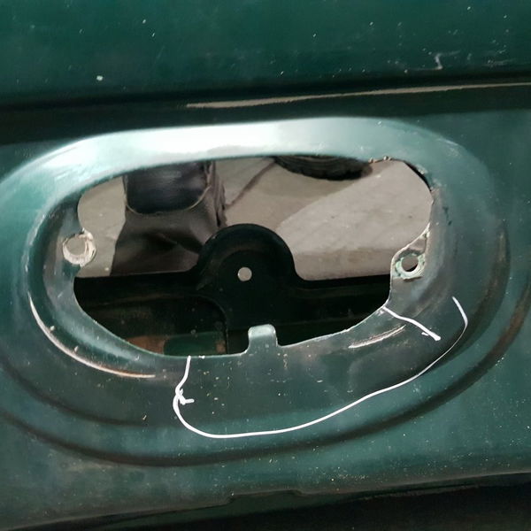 Tampa Porta Mala Renault Kangoo 2001