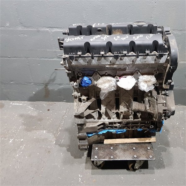 Motor Parcial Peugeot 307 2.0 16v Flex A Base De Troca