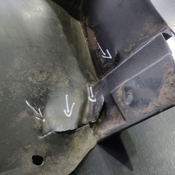 Para Barro Dianteiro Esquerdo Peugeot 206 Com Detalhe