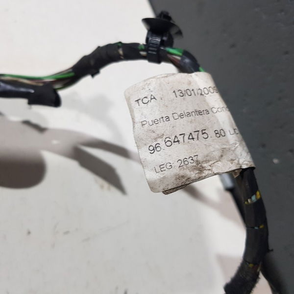 Chicote Porta Dianteira Esquerda Citroen C4 Hatch 2010