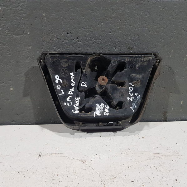 Emblema Simbolo Para Choque Dianteiro Peugeot 206 2001