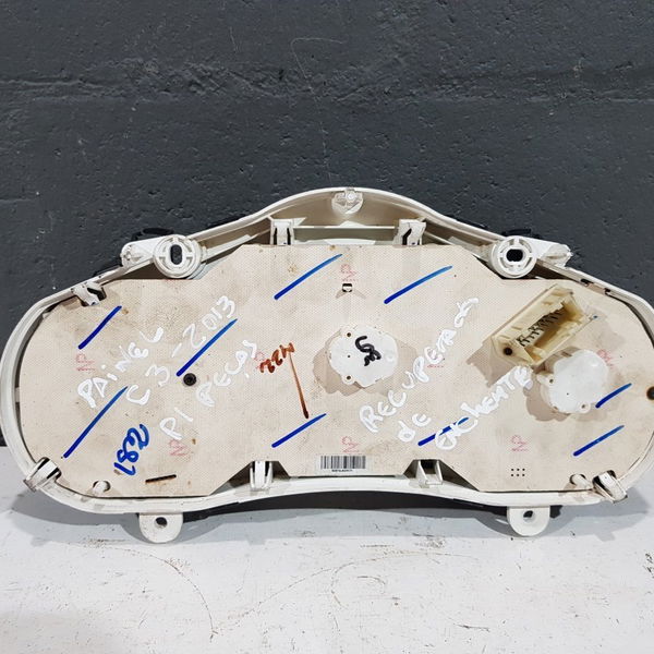 Painel Instrumentos Citroen C3 2013 Retirado Enchente