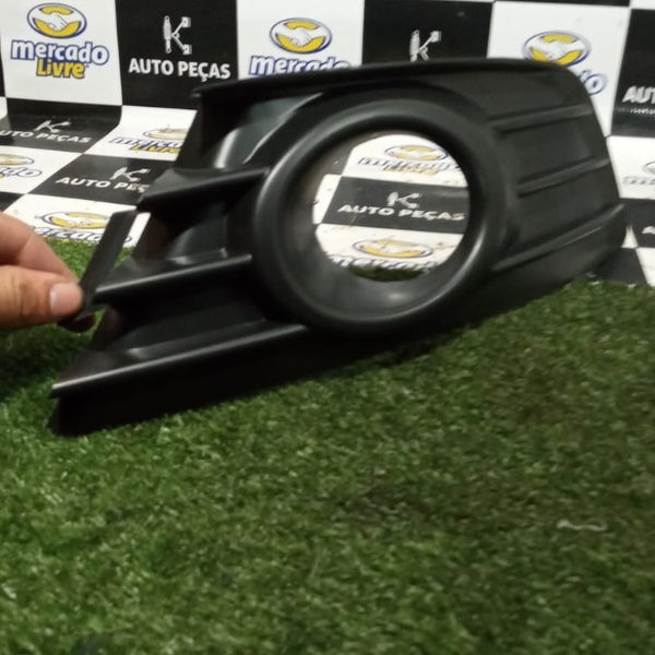 Grade Moldura Milha Para Choque Dianteiro Direito C4 Pallas