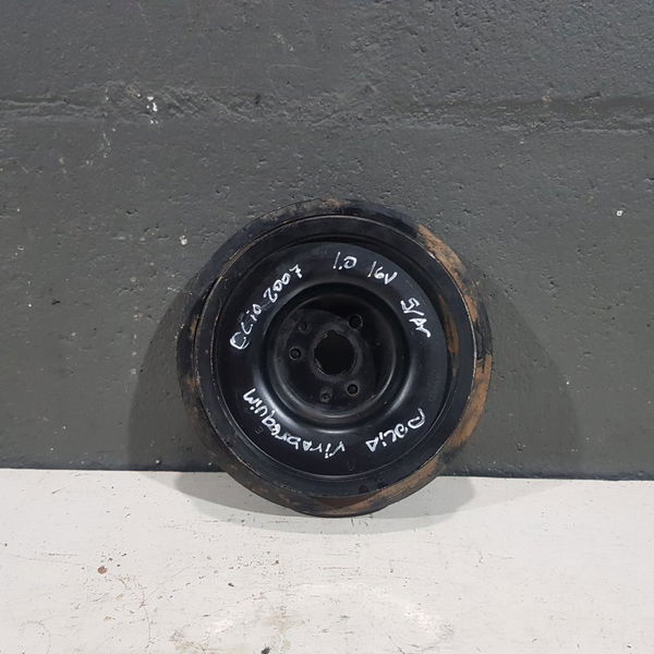 Polia Virabrequim Motor Renault Clio 1.0 16v 2007