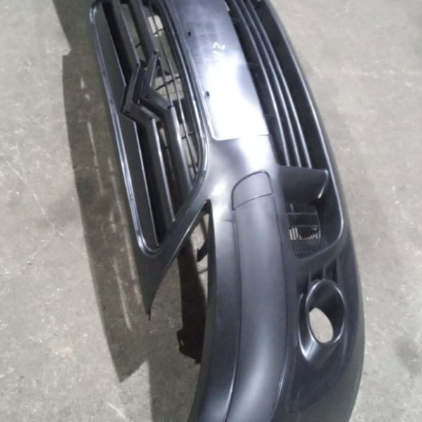 Para Choque Dianteiro C3 2009 2012 Com Furo Milha