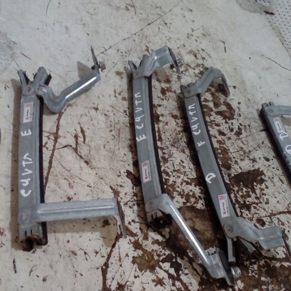 Par De Calhas De Vidro Porta Citroen C4 Vtr Original 