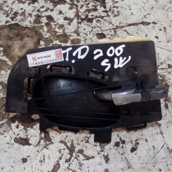 Maçaneta Interna Traseiro Direito Peugeot 206 Sw 2006