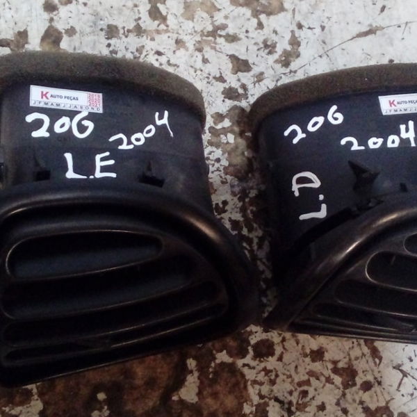 Difusor Saida De Ar Lado Direito/esquerdo Peugeot 206