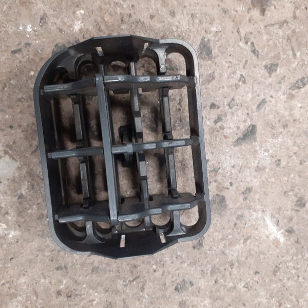 Difusor Ar Central Lado Esquerdo Cinza Renault Clio