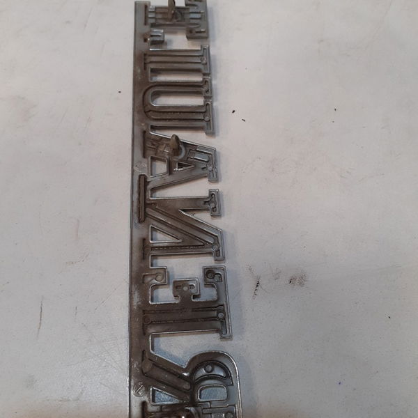 Emblema Escrito Renault