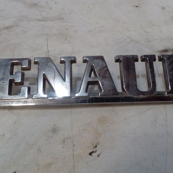 Emblema Escrito Renault