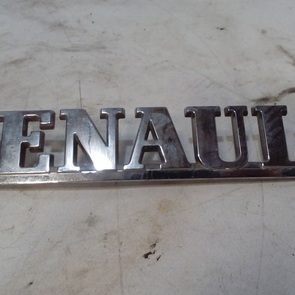 Emblema Escrito Renault
