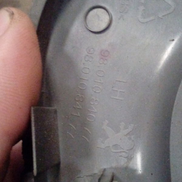 Moldura Puxador Porta Dianteiro Esquerdo Peugeot 208