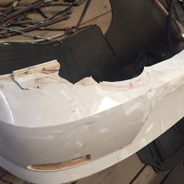 Para Choque Traseiro Renault Logan *avariado